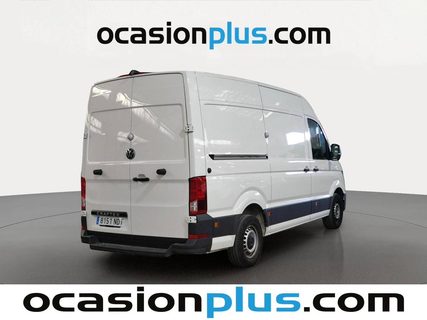 Foto trasera Volkswagen Crafter Volkswagen Crafter 35 Furgón Batalla Media L3H2 2.0 TDI (177 CV) derecha