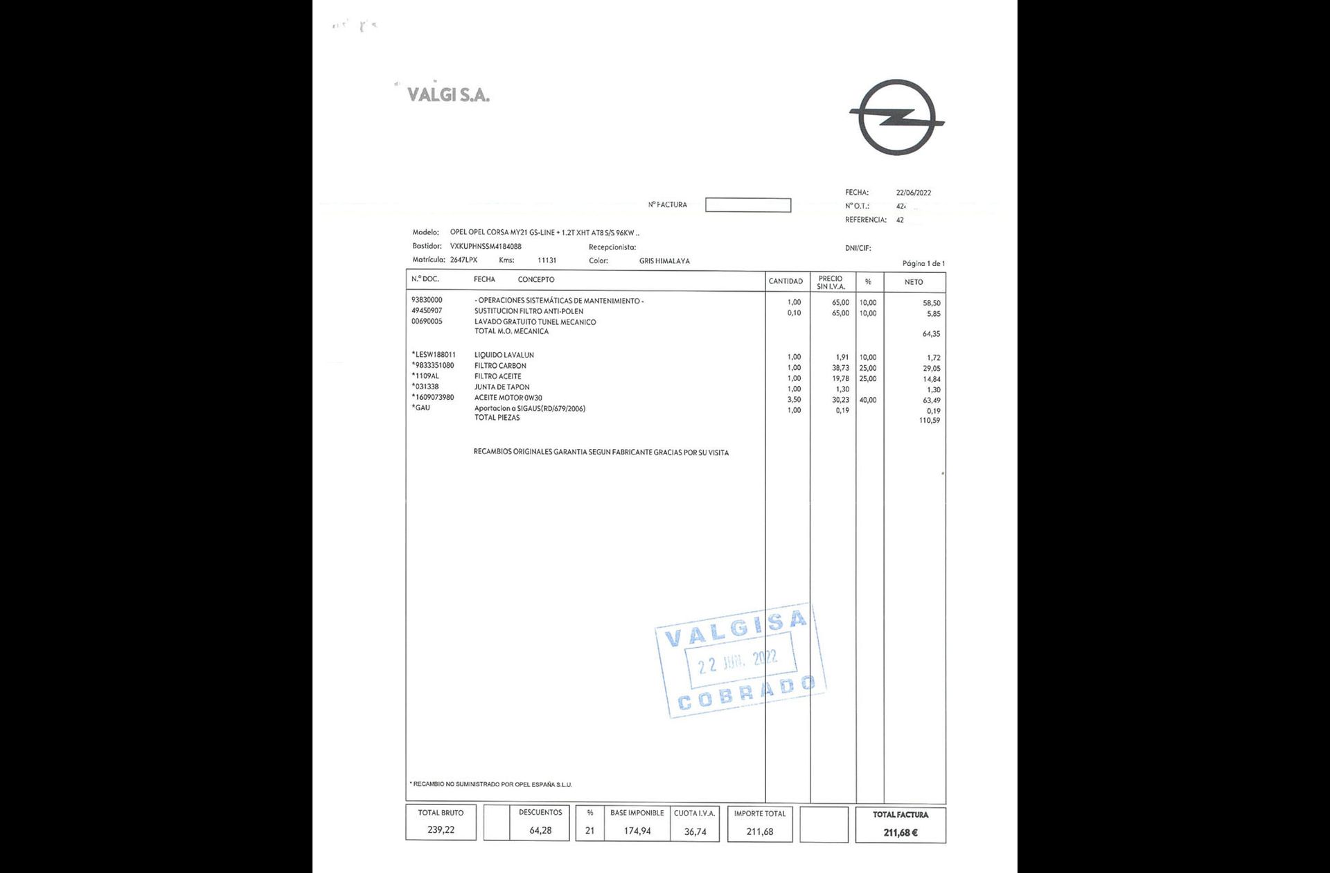 Opel Corsa 1.2 Turbo XHL GS-Line - foto 20