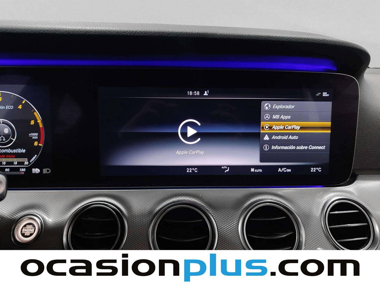 Equipamiento del Mercedes Clase E Mercedes-Benz Clase E E 220 d  (194 CV)