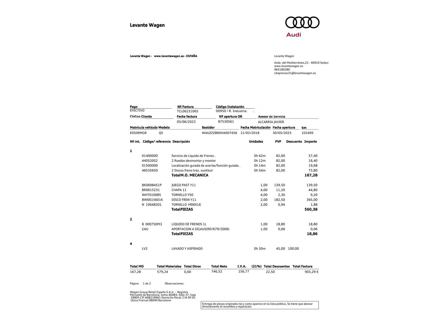 Foto Audi SQ5 Audi SQ5 3.0 TDI quattro (326 CV) tiptronic