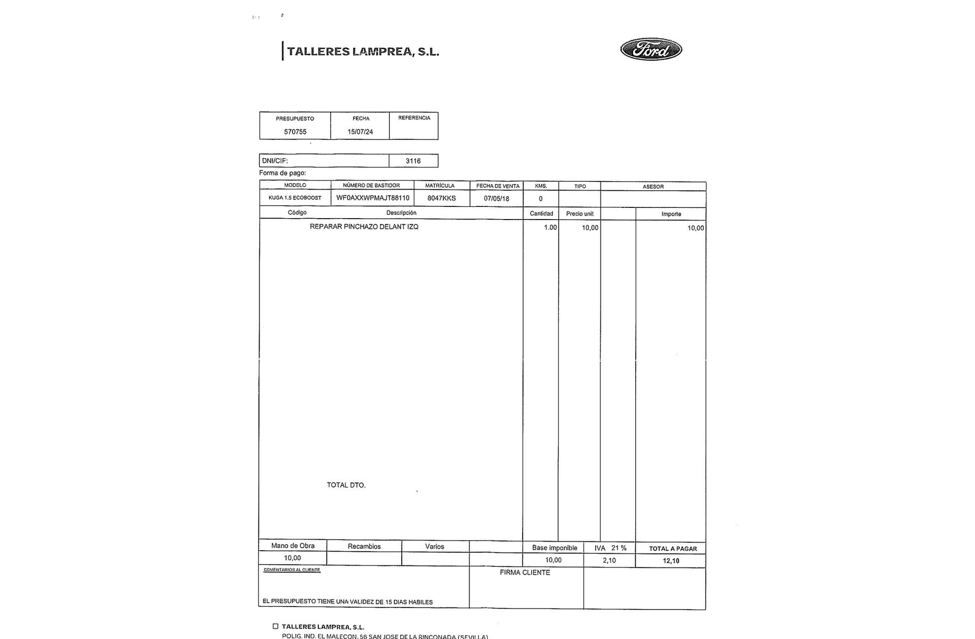 Ford Kuga 1.5 EcoBoost Vignale 4x2 - foto 22