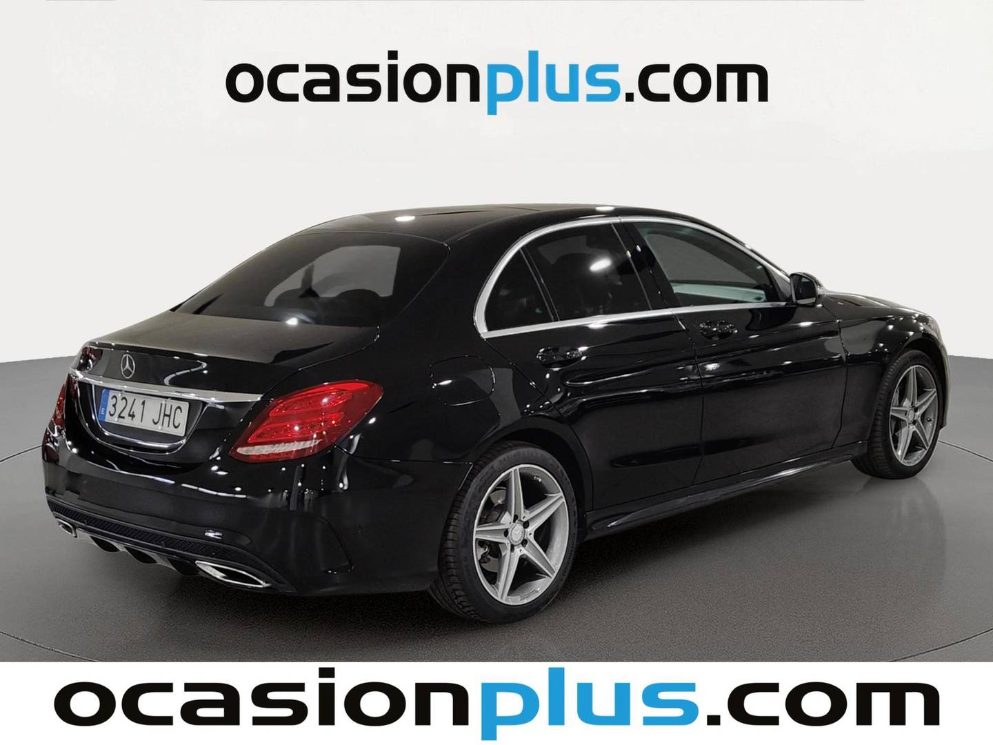 Foto trasera Mercedes Clase C Mercedes Clase C 200 AMG Line (184 CV) derecha