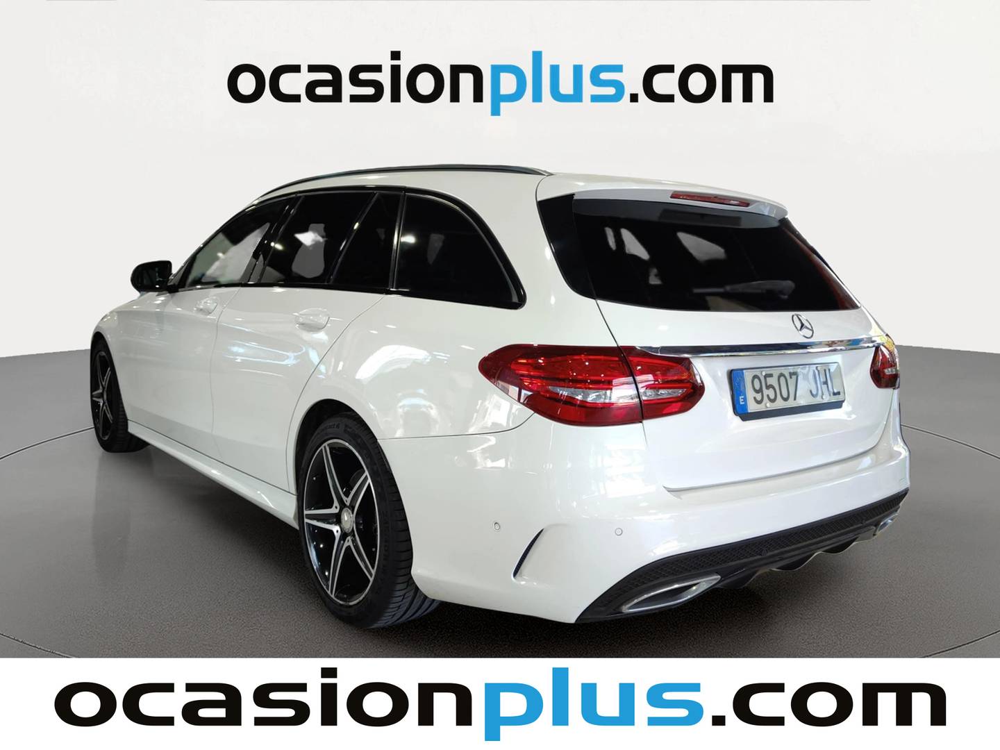 Foto trasera Mercedes Clase C Mercedes Clase C Estate 220 d AMG Line (170 CV) izquierda