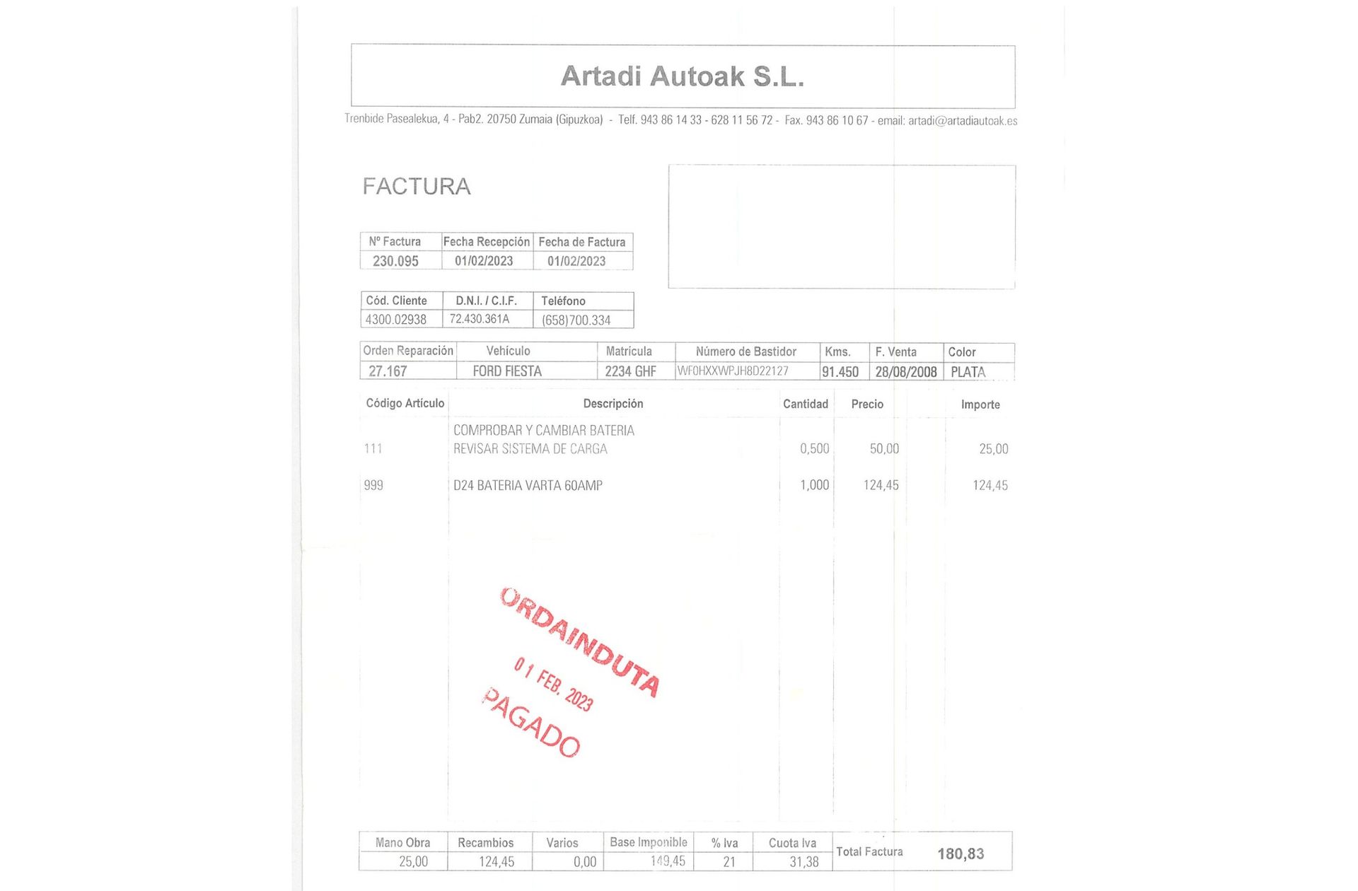 Ford Fiesta 1.4 TDCi Ambiente - foto 15