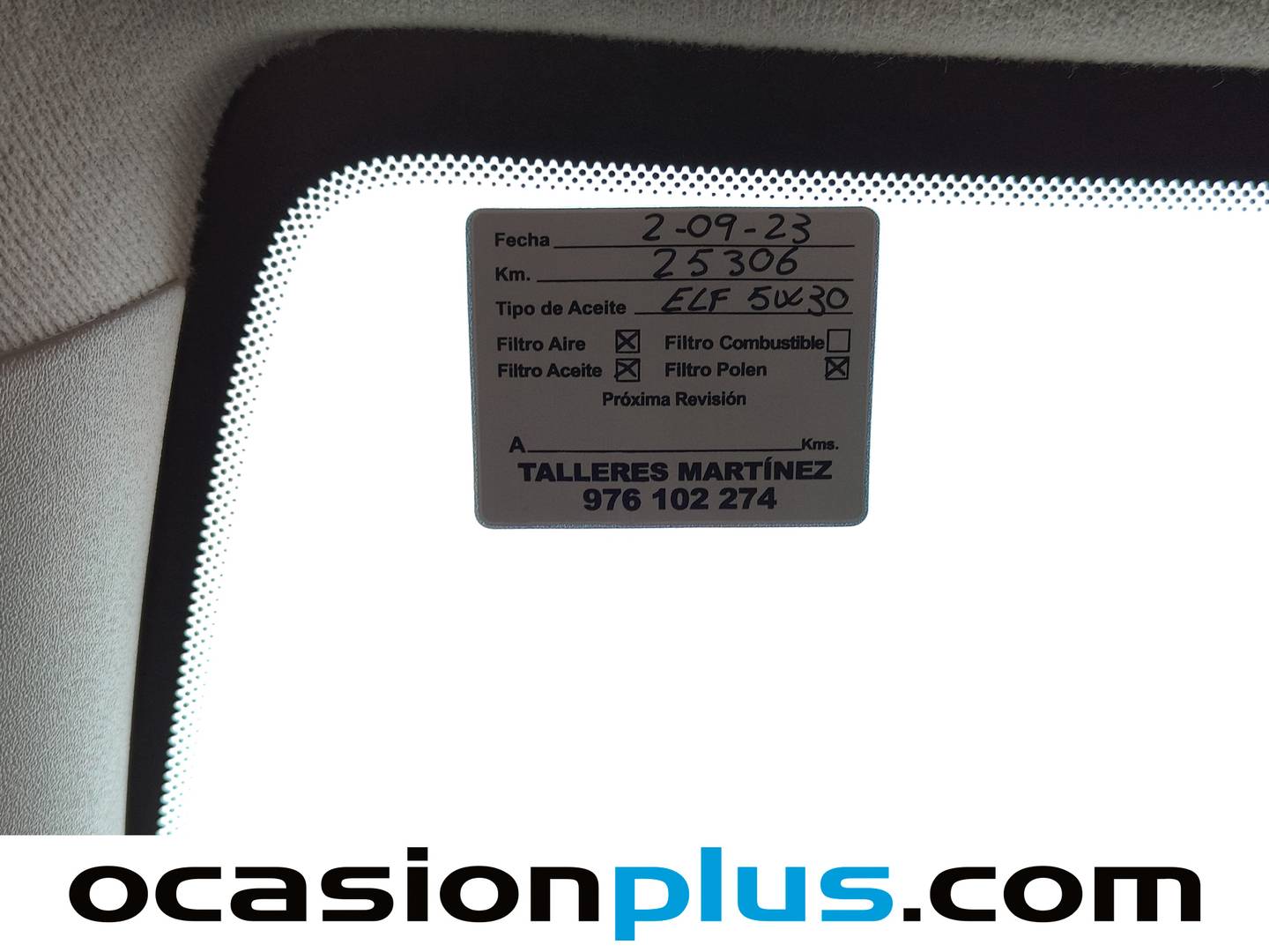 Foto del mantenimiento del Citroën C4 Cactus Citroen C4 Cactus BlueHDi 100 S&S Feel (102 CV)