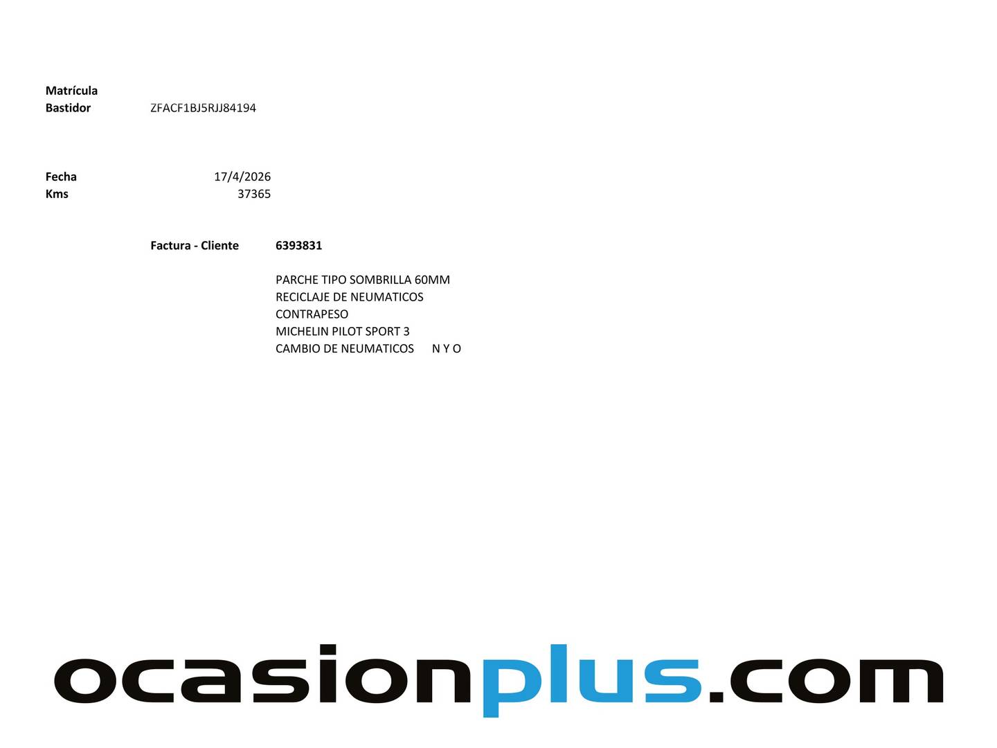 Foto del mantenimiento del Fiat 500 Fiat 500 1.0 Hybrid Dolcevita (70 CV)