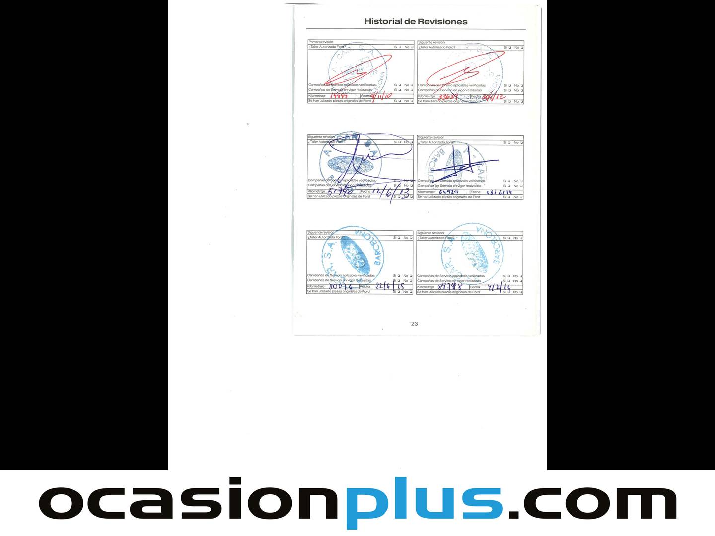 Foto del mantenimiento del KIA Picanto KIA Picanto 1.0 CVVT Concept (67 CV)