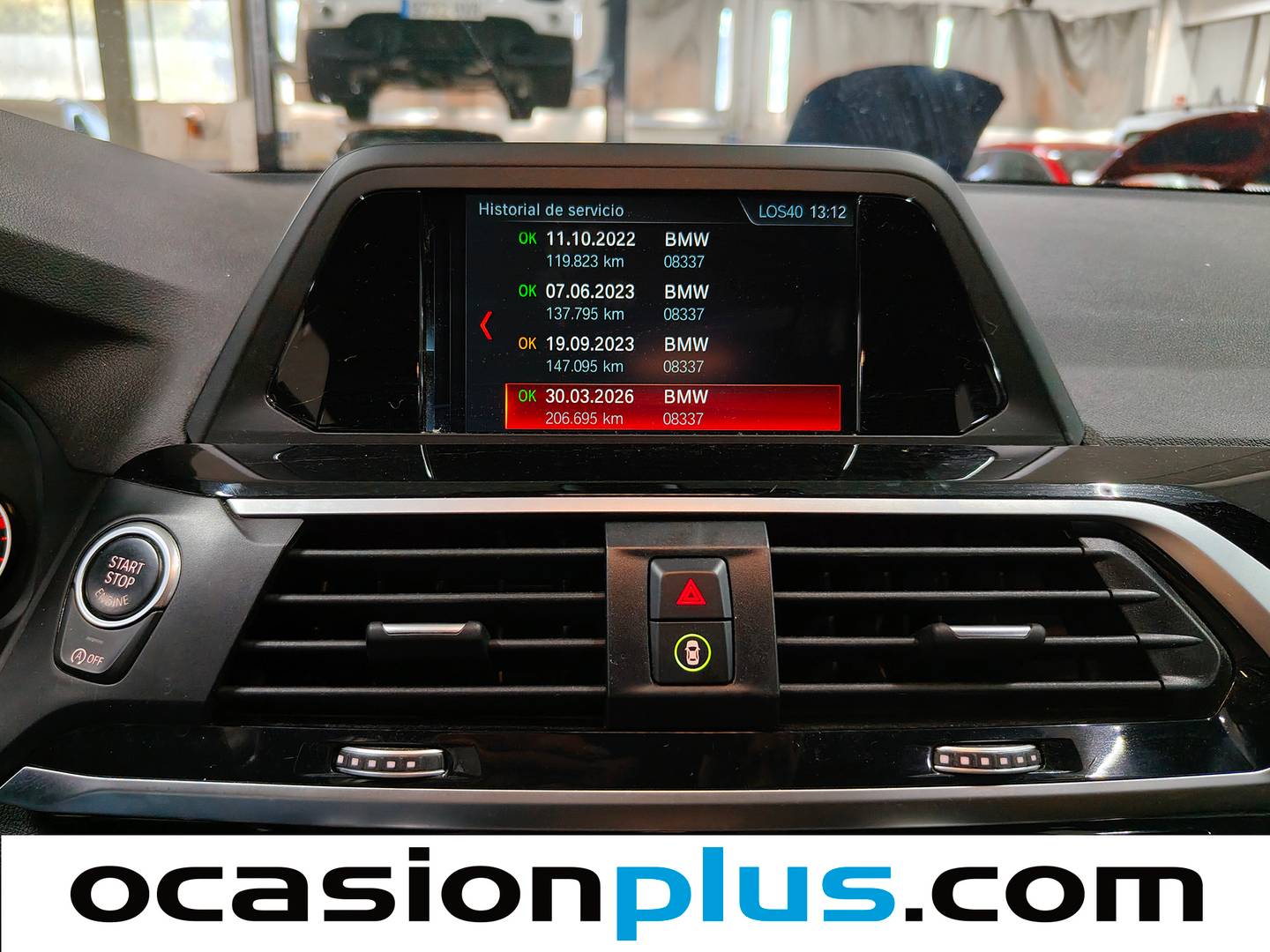 Foto del mantenimiento del BMW X3 BMW X3 xDrive20d (190 CV)