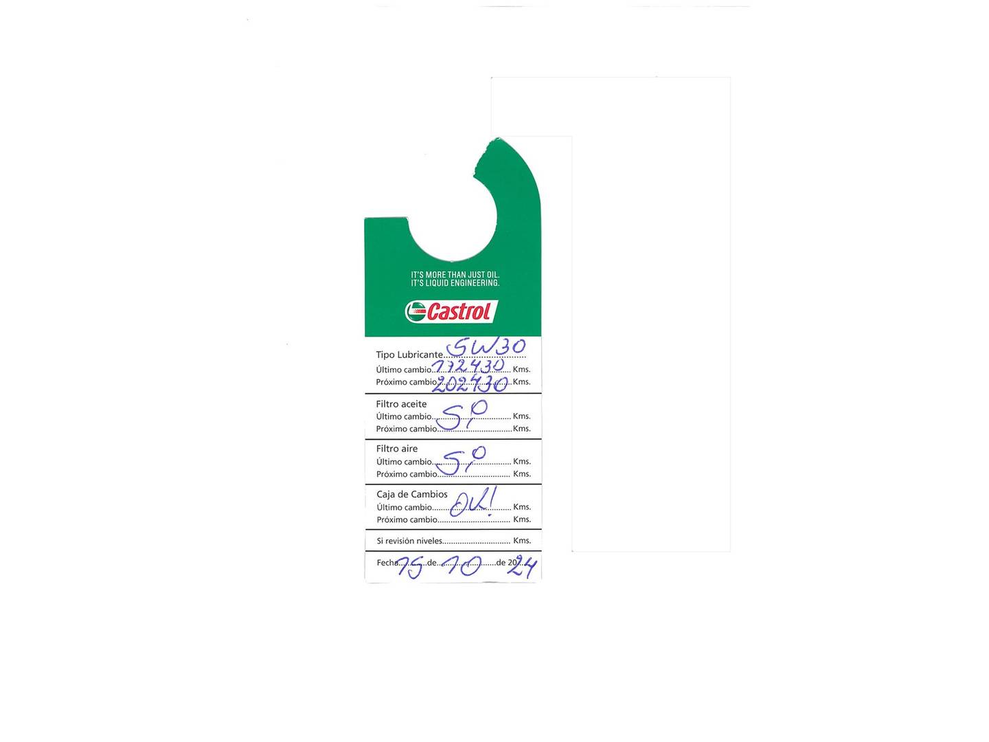 Foto del mantenimiento del Seat Ibiza Seat Ibiza 1.6 TDI S&S Reference Plus (95 CV)