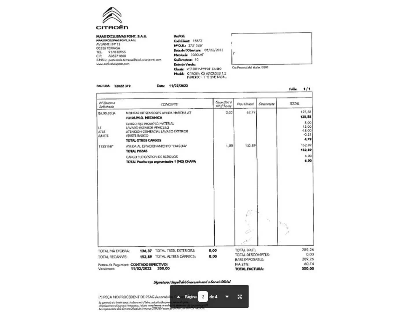 Foto Citroën C3 Aircross Citroen C3 Aircross PureTech 110 S&S Live Pack (110 CV)