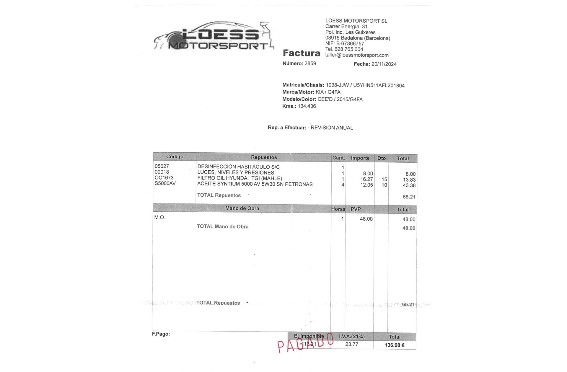 Kia Ceed 1.4 Cvvt Drive - foto 15