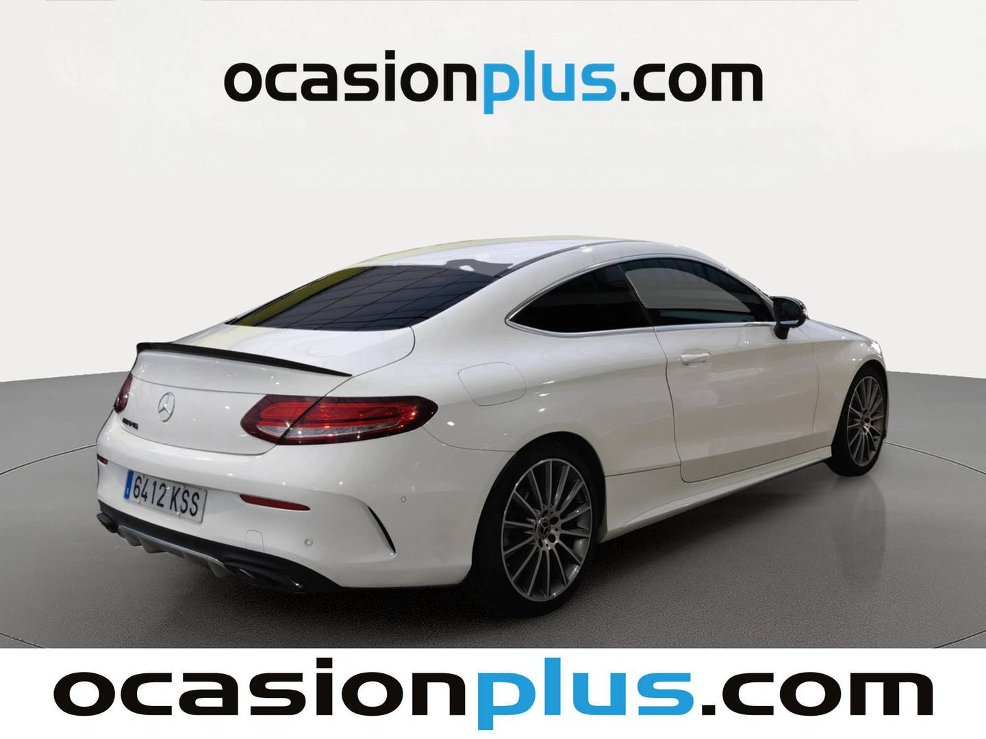 Foto trasera Mercedes Clase C Mercedes-Benz Clase C Coupe 220 d (194 CV) Pack AMG derecha