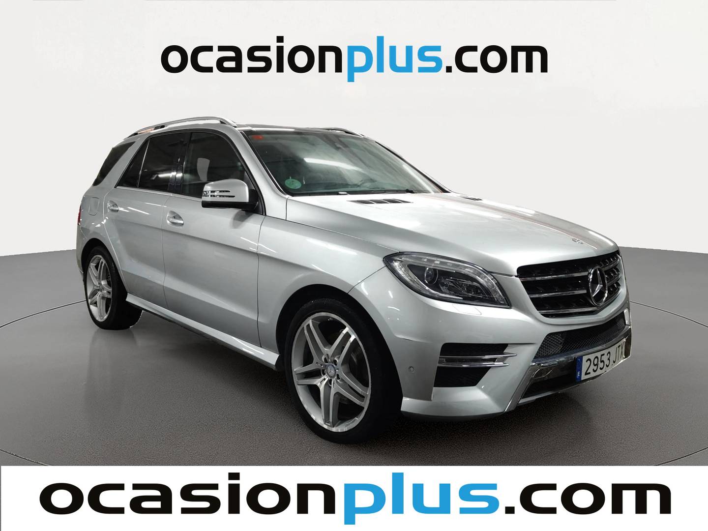 Foto delantera Mercedes Clase M Mercedes Clase M ML 350 BlueTEC 4Matic (258 CV) Pack AMG derecha
