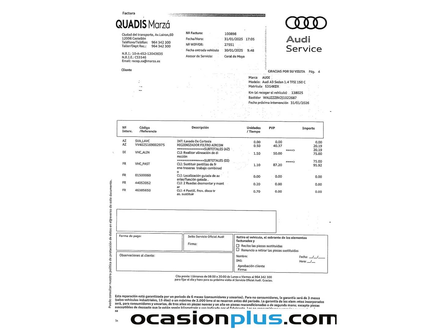 Foto Audi A3 Audi A3 Sedan 1.5 TFSI CoD EVO (150 CV) S tronic