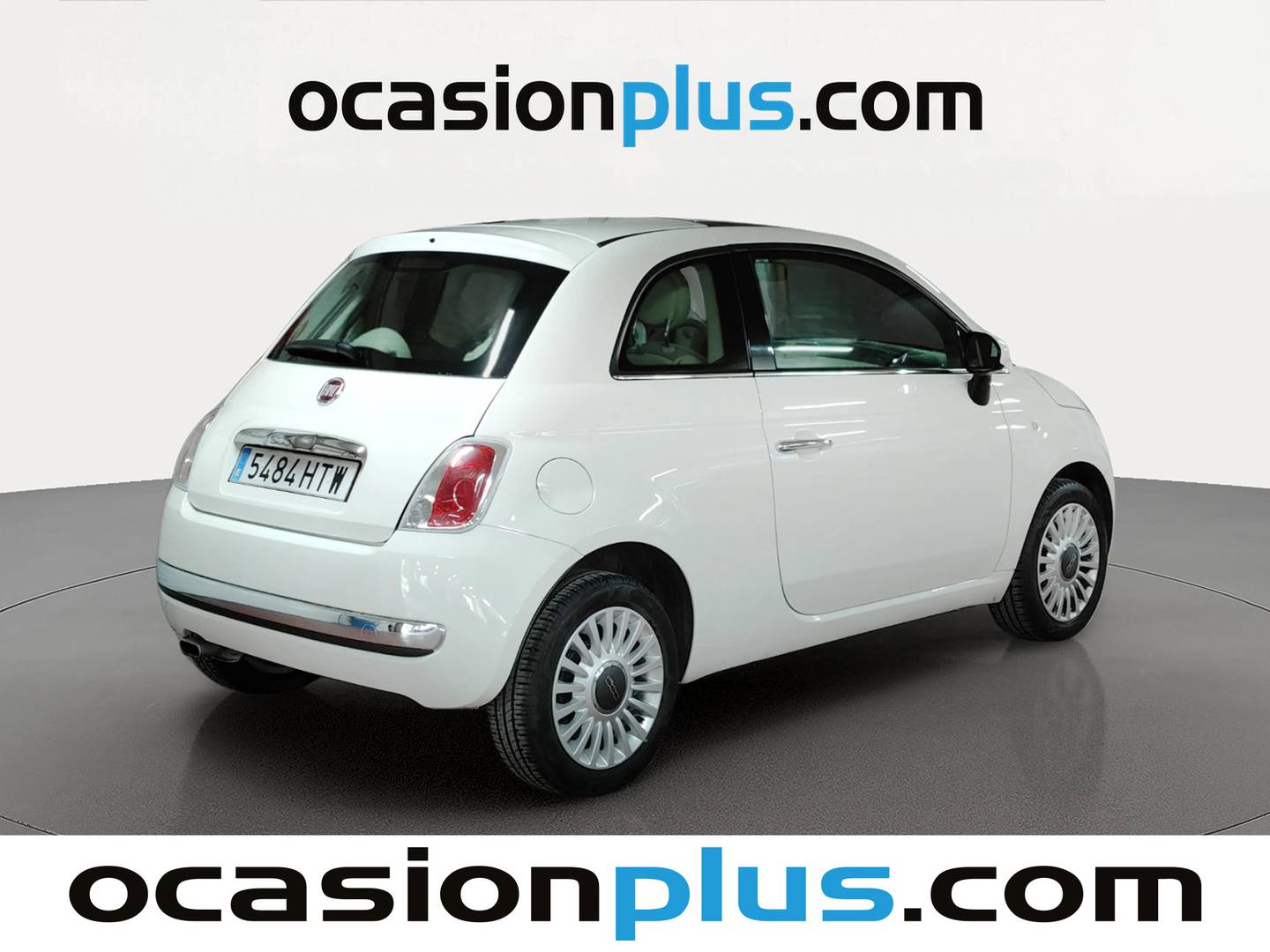 Foto trasera Fiat 500 Fiat 500 1.2 Pop (69 CV) derecha
