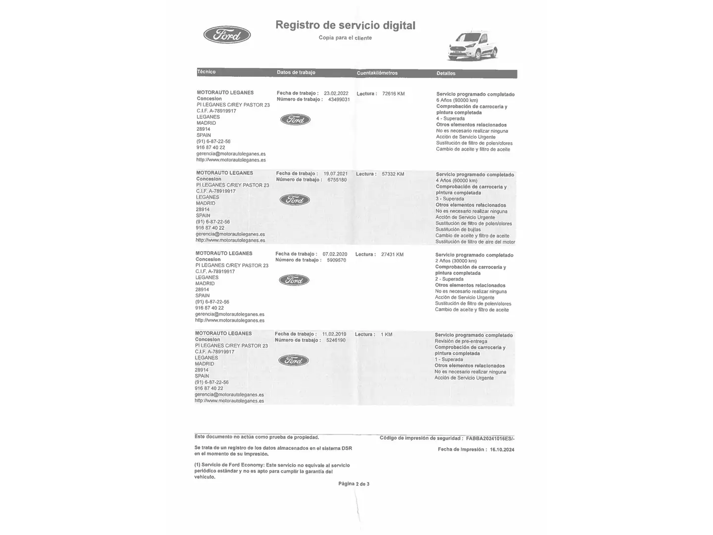 Foto Ford Transit Connect Ford Transit Connect Furgon 1.0 EcoBoost Trend 200 L1 (100 CV)