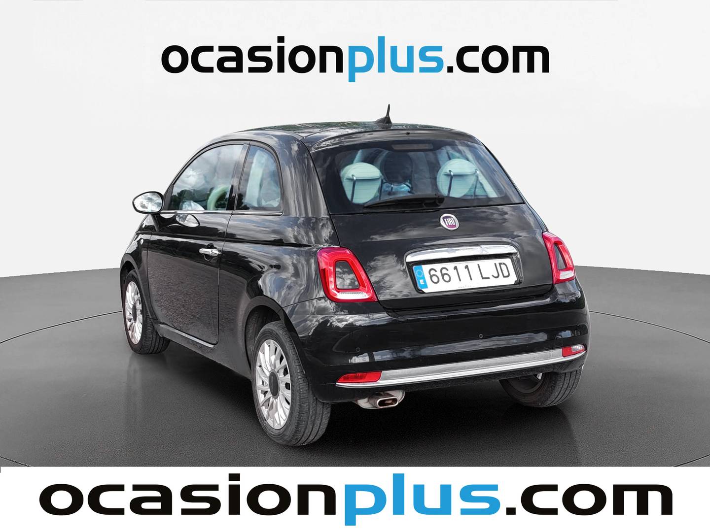 Foto trasera Fiat 500 Fiat 500 1.2 8v Lounge (69 CV) izquierda