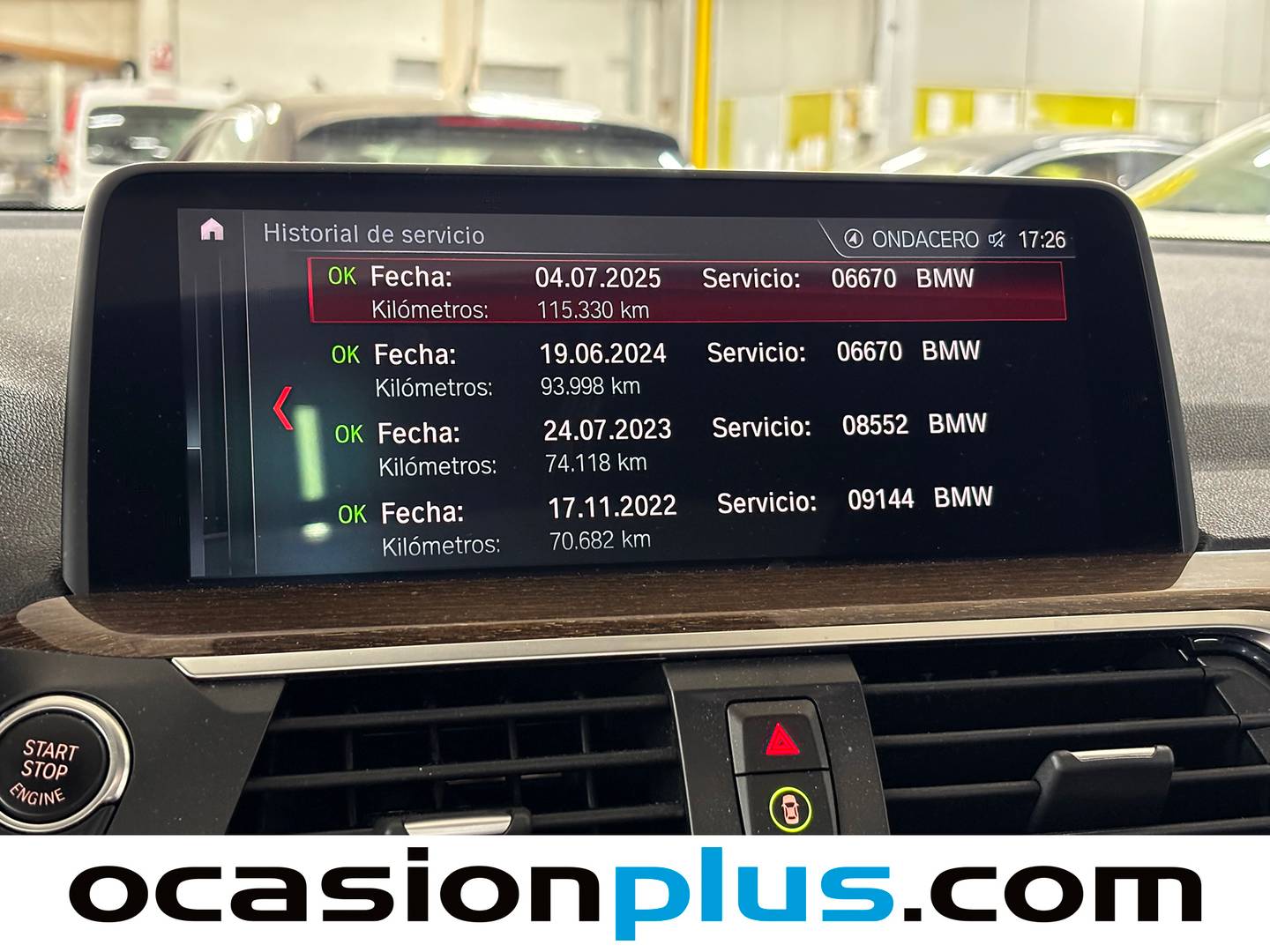 Foto del mantenimiento del BMW X3 BMW X3 xDrive30d (265 CV) Pack M