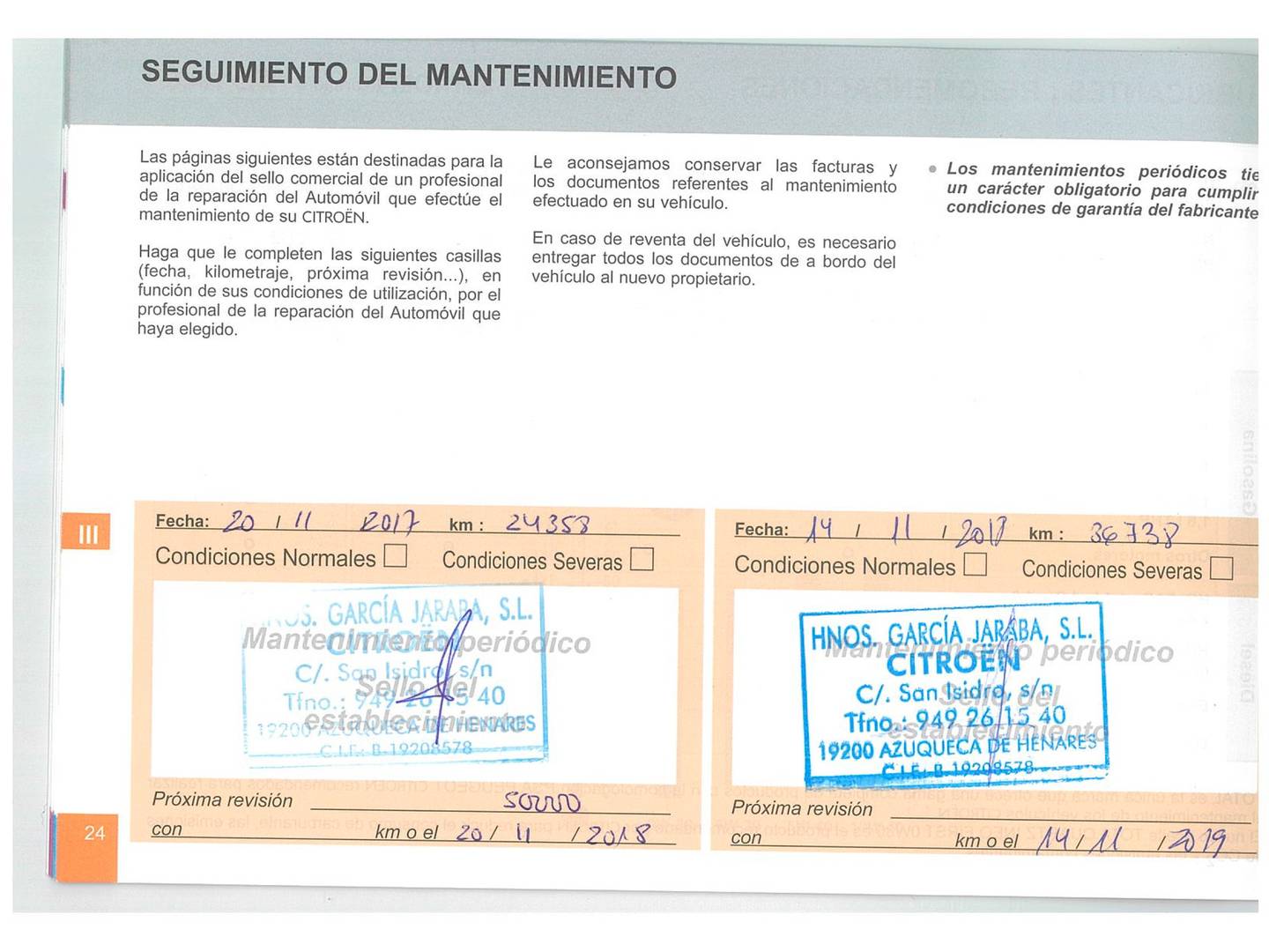 Foto del mantenimiento del Citroën Grand C4 Picasso Citroën Grand C4 Picasso BlueHDi 120 Feel Edition EAT6 (120 CV) 7 Plazas