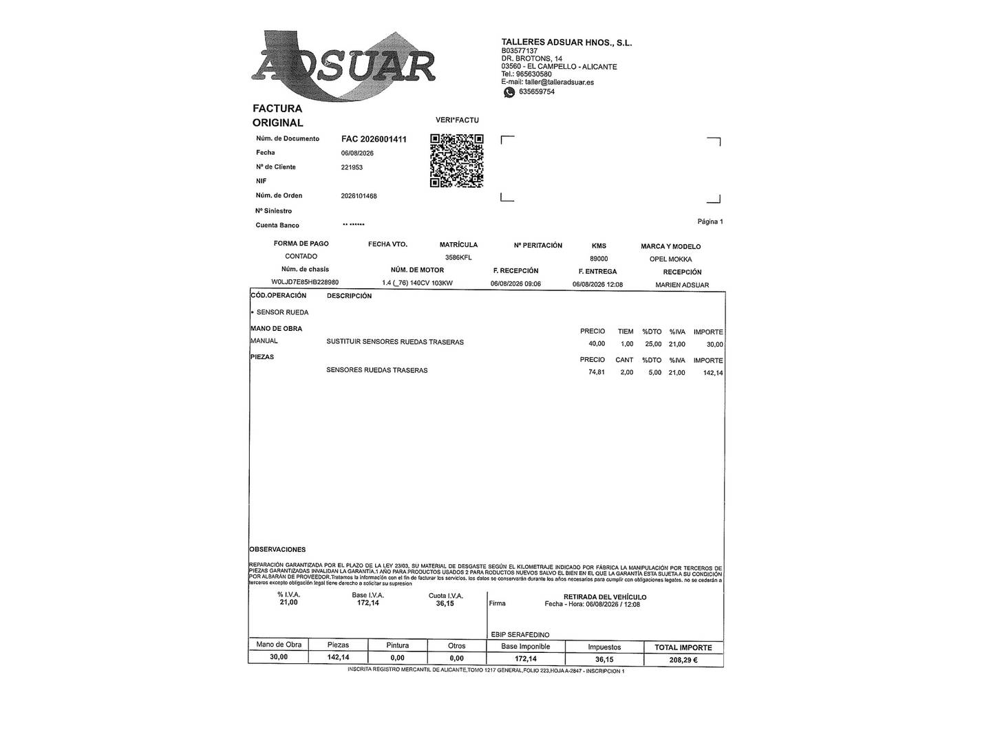 Opel Mokka X Opel Mokka X 1.4 Turbo Excellence 4X2 Auto (140 CV) seminuevo