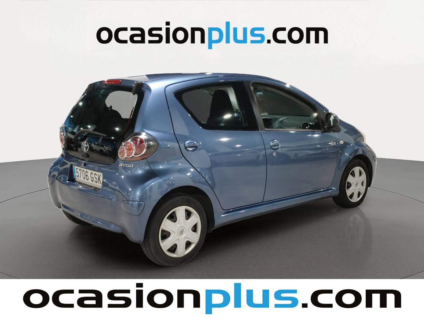 Foto trasera Toyota Aygo Toyota Aygo 1.0 VVT-i Blue (68 CV) derecha