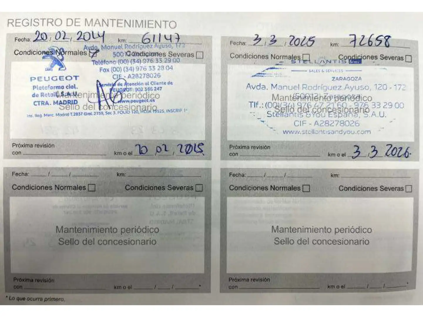 Mantenimiento