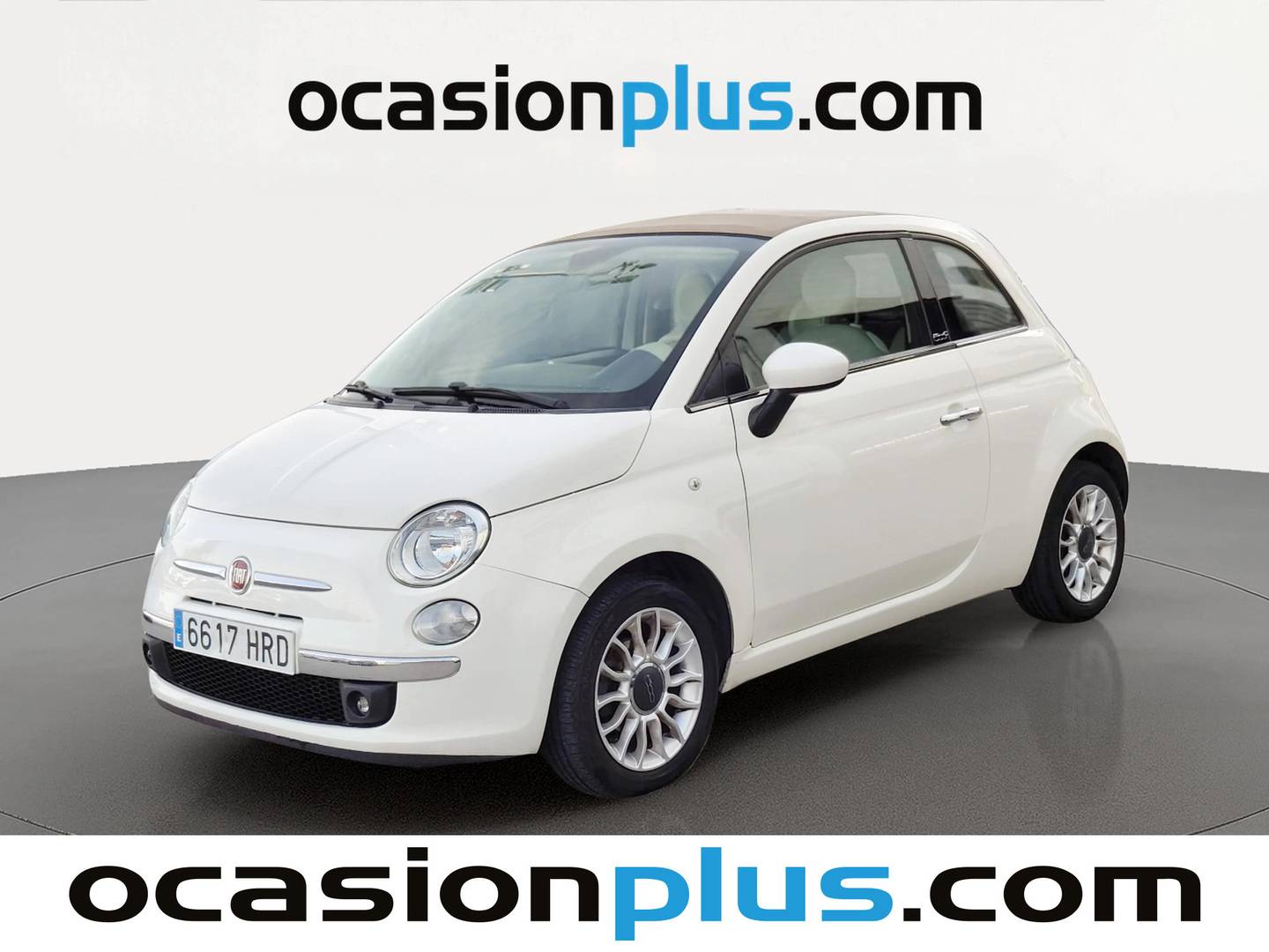 Foto delantera Fiat 500C Fiat 500C 1.2 8v Sport Cabrio (69 CV) derecha