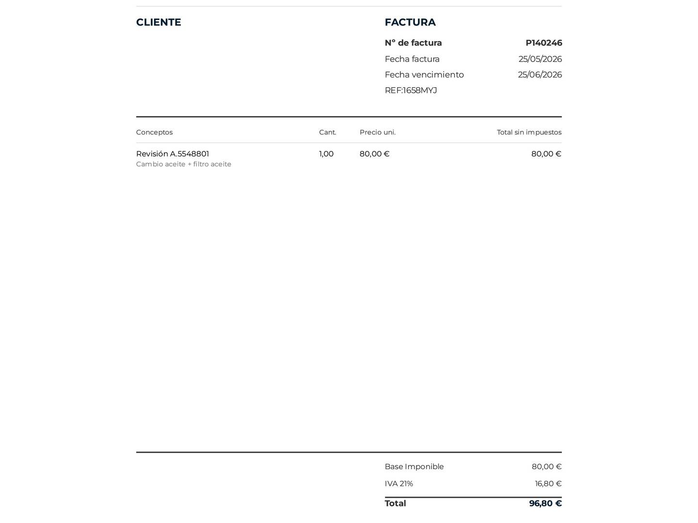 Foto del mantenimiento del Seat Ibiza Seat Ibiza 1.0 TSI S&S Xcellence (115 CV)