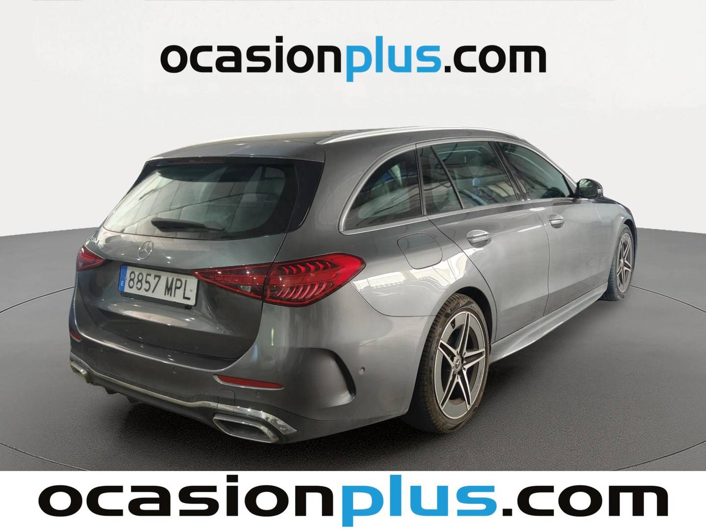 Foto trasera Mercedes Clase C Mercedes Clase C C Estate 200 d (163 CV) Pack AMG derecha