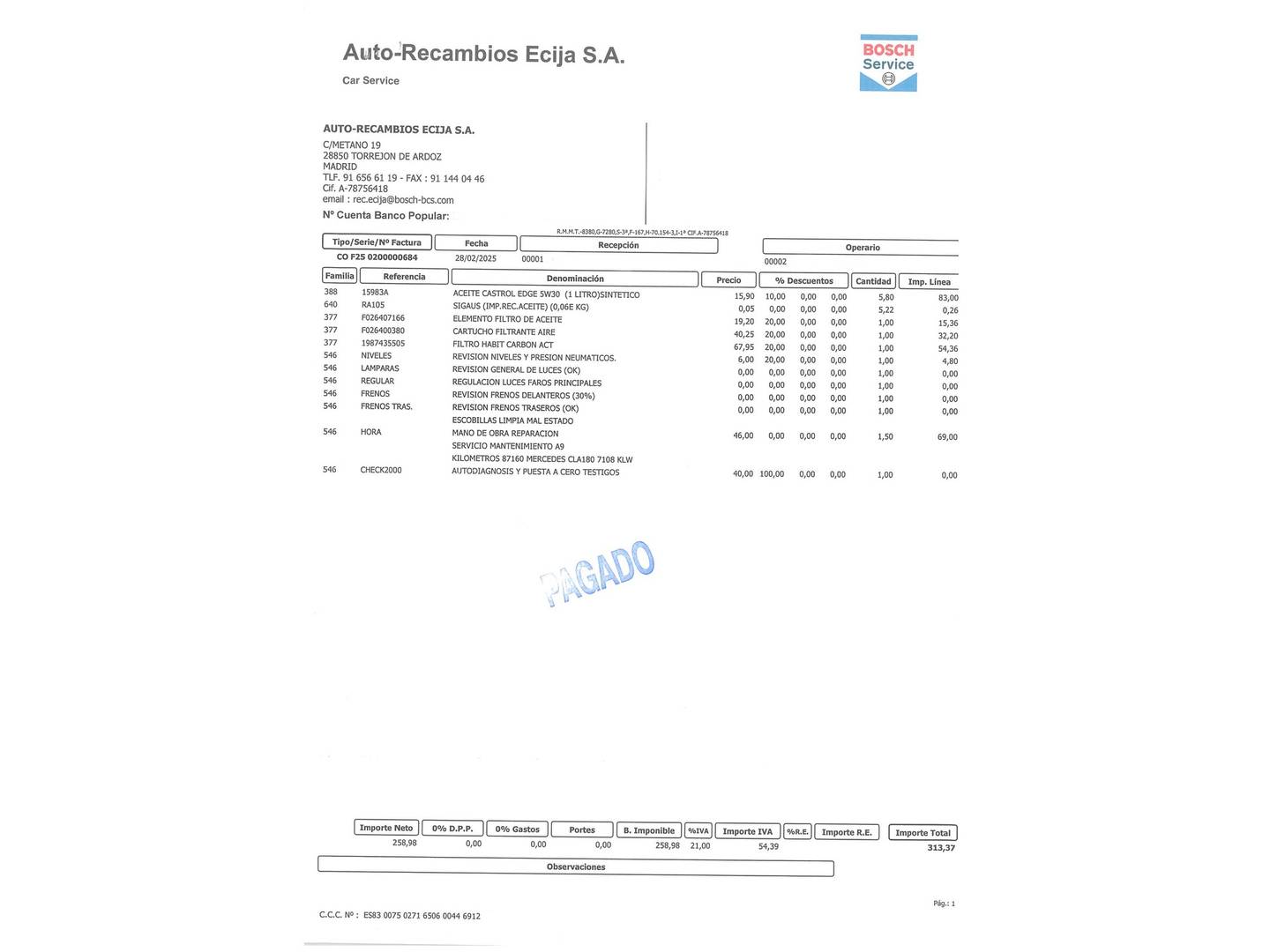 Foto Mercedes CLA Mercedes-Benz CLA CLA 180 (122CV) AMG Pack