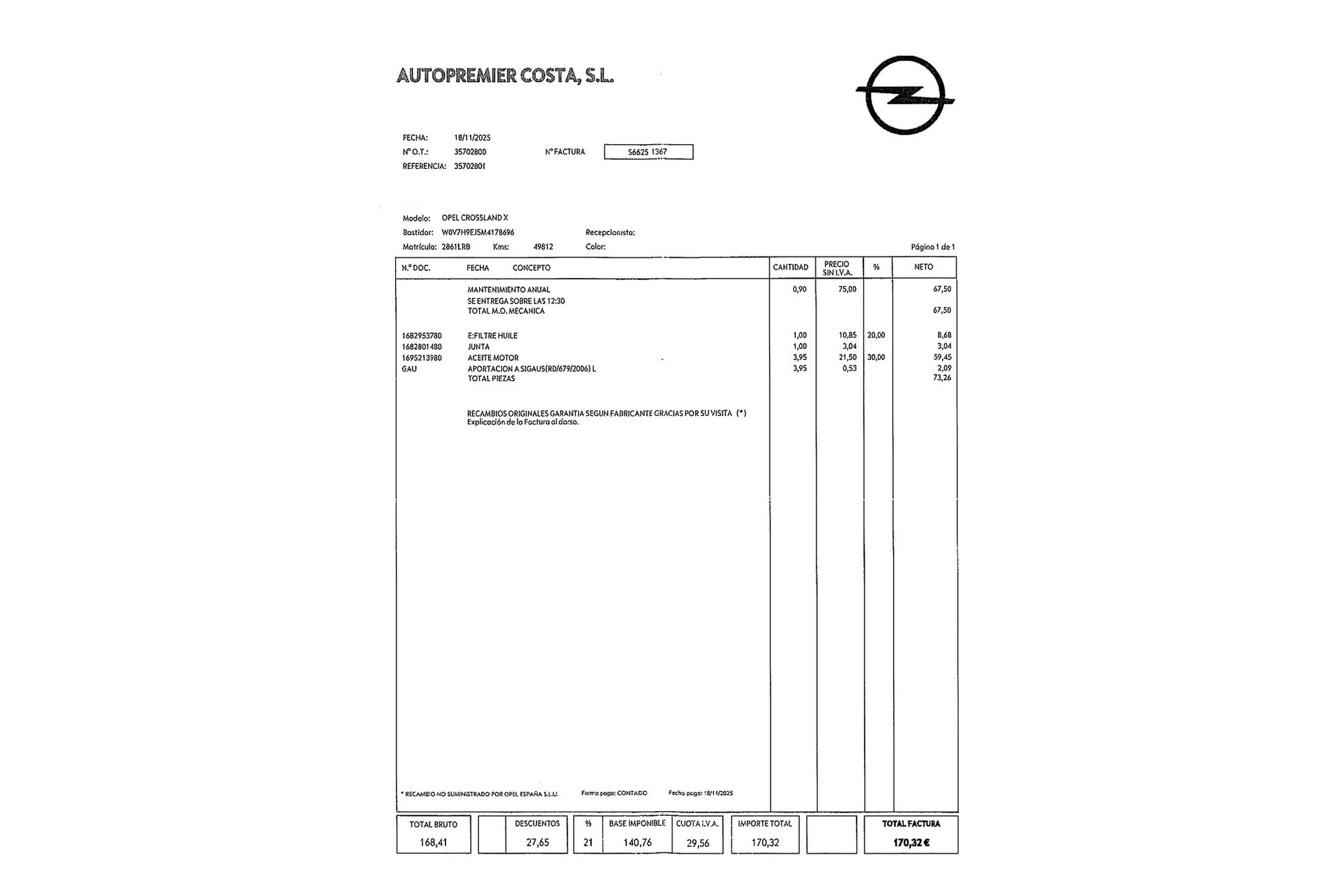 Opel Crossland 1.5D Business Elegance - foto 19