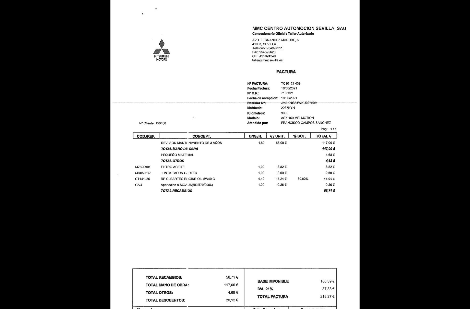 Mitsubishi ASX 160 MPI Motion - foto 17