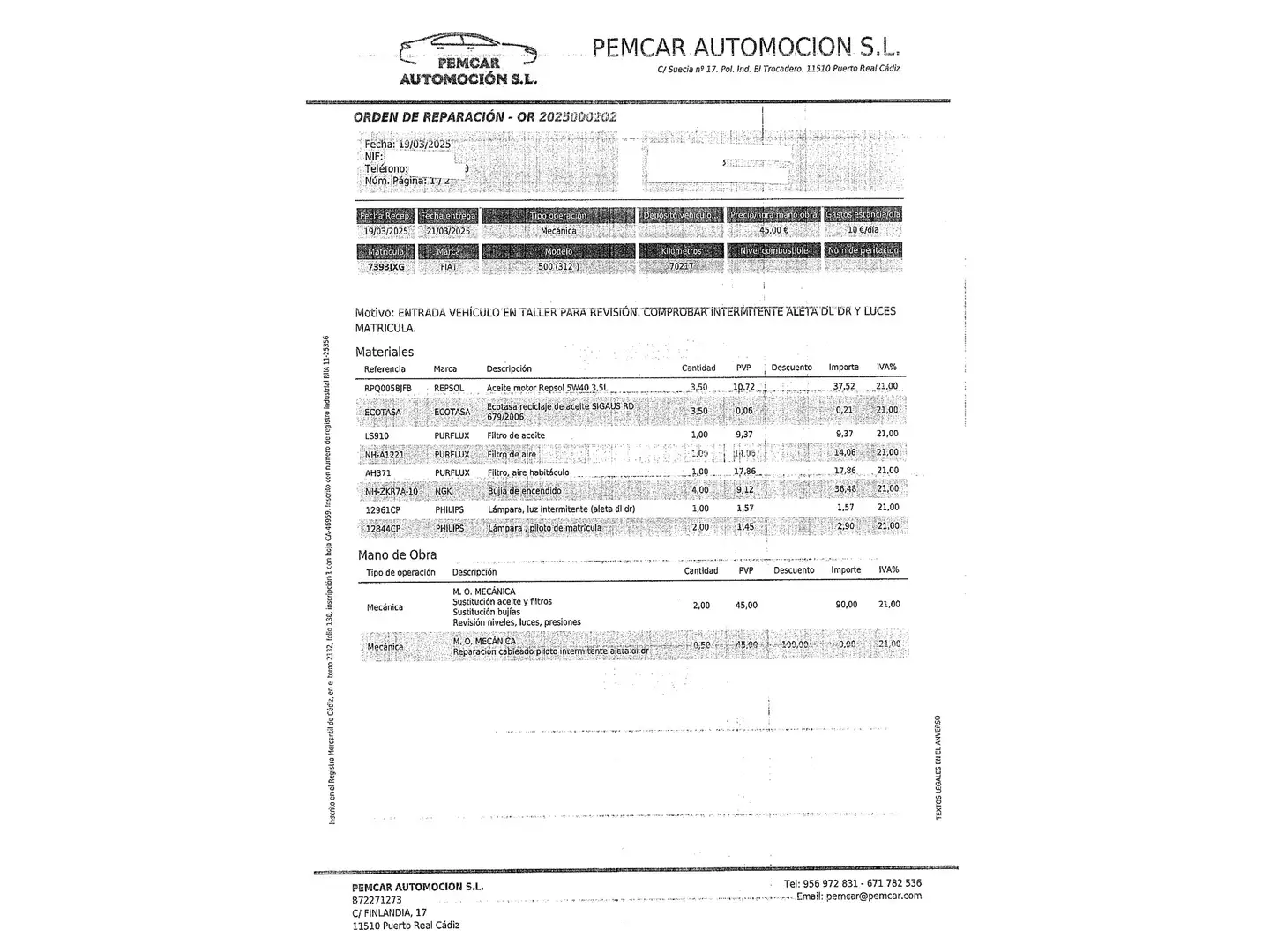 Mantenimiento