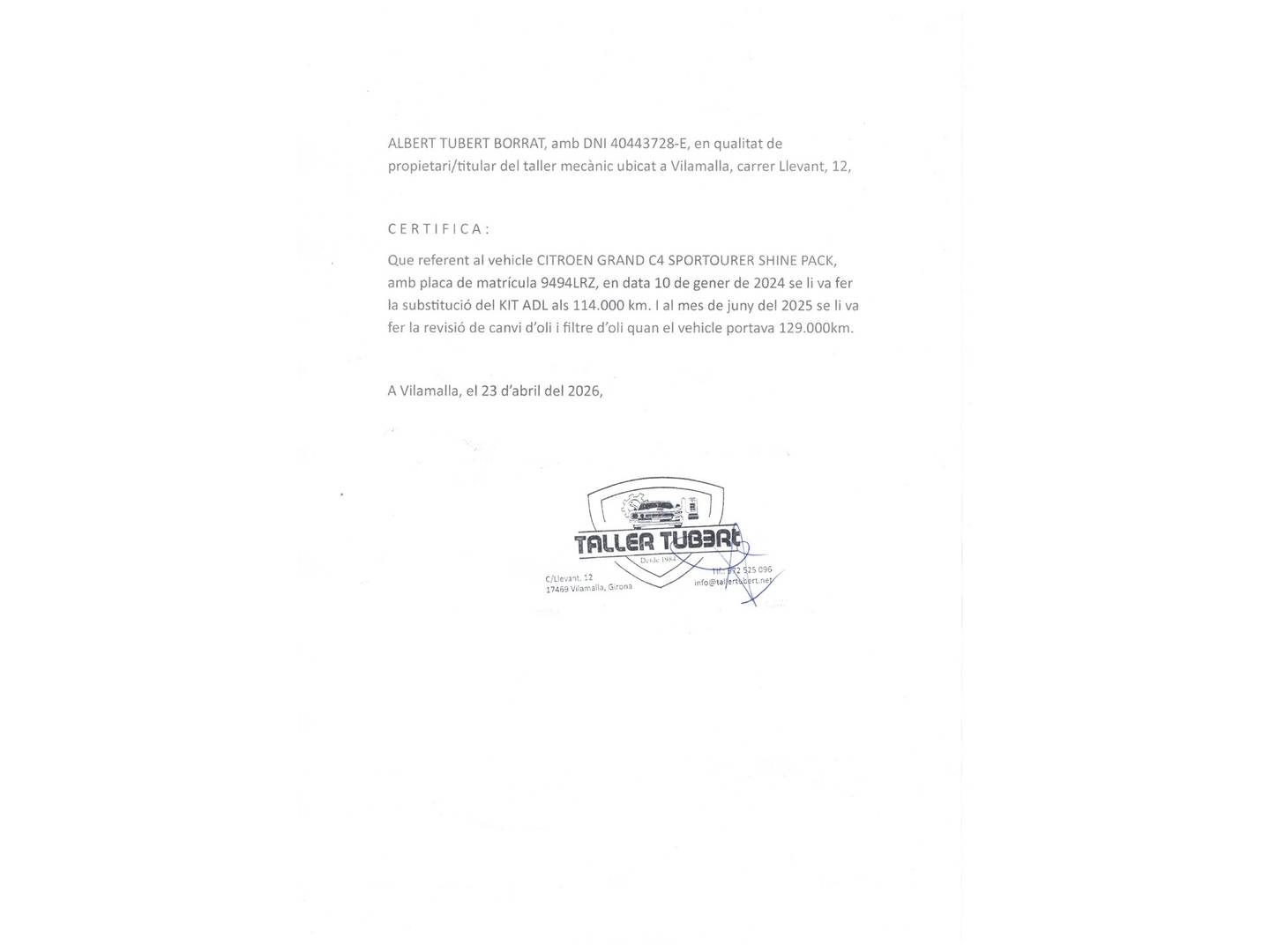 Citroën Grand C4 Spacetourer Citroën Grand C4 Spacetourer BlueHDi 130 Shine Pack (130 CV)7 Plazas 2021