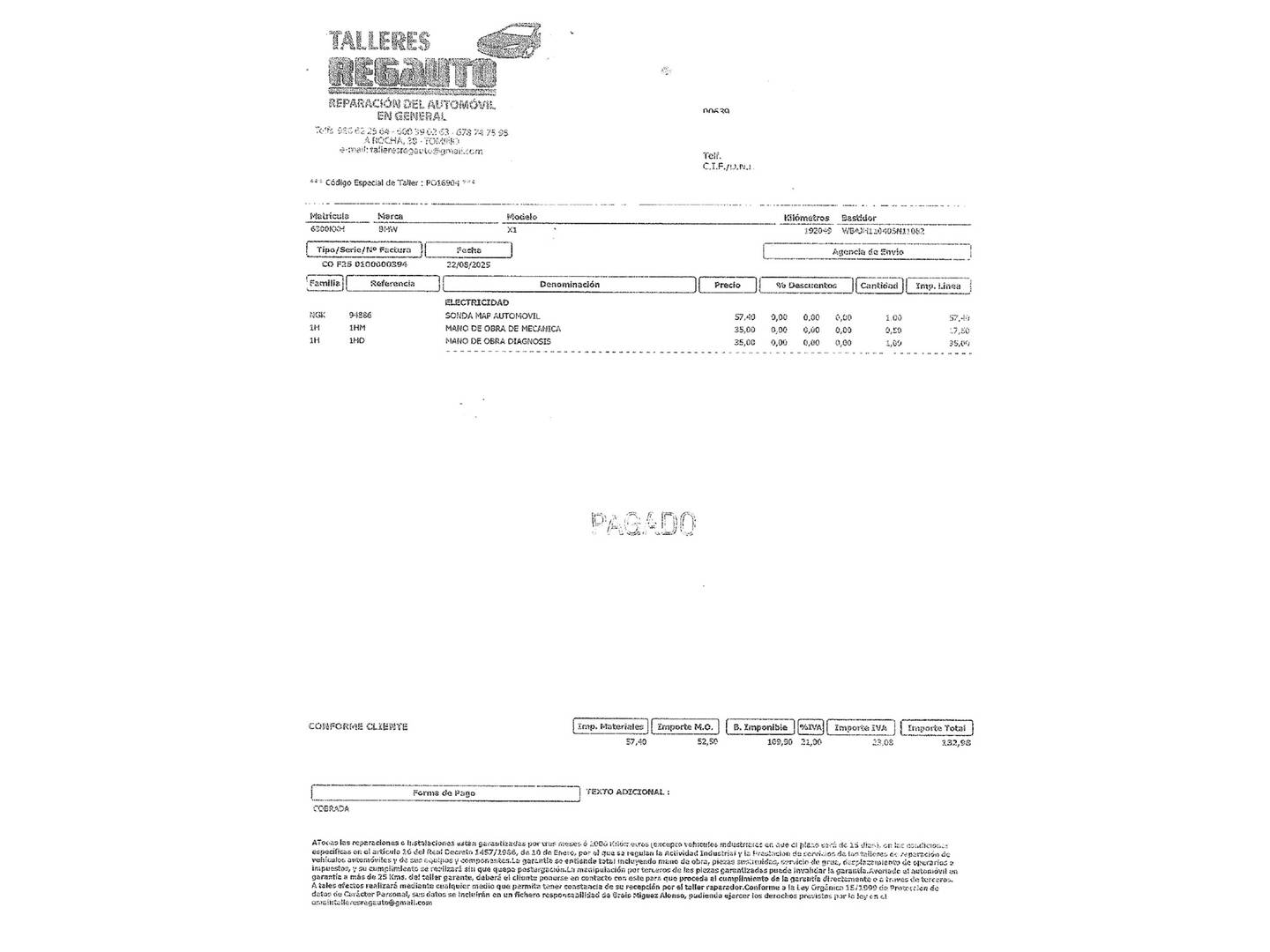 Foto BMW X1 BMW X1 sDrive16d (116 CV)