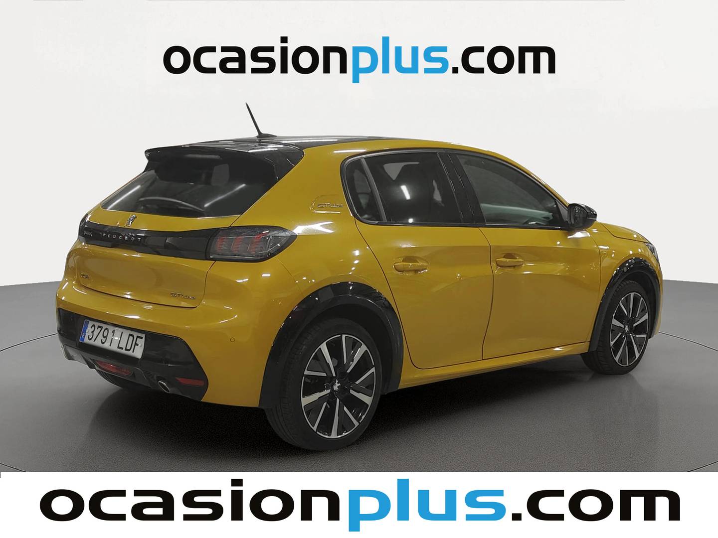 Foto trasera Peugeot 208 Peugeot 208 BlueHDi 100 GT Line (100 CV) derecha