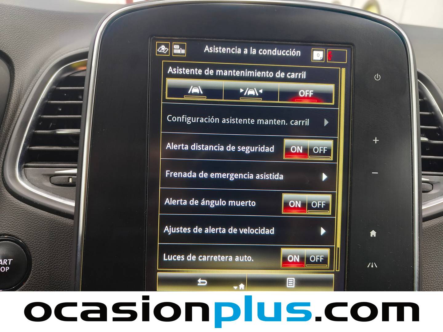 Extras del Renault Grand Scénic Renault Grand Scenic Black Edition TCe (160 CV) GPF 7 Plazas