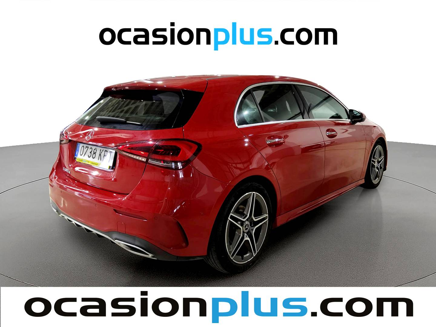 Foto trasera Mercedes Clase A Mercedes Clase A 180 d (116 CV) Pack AMG izquierda