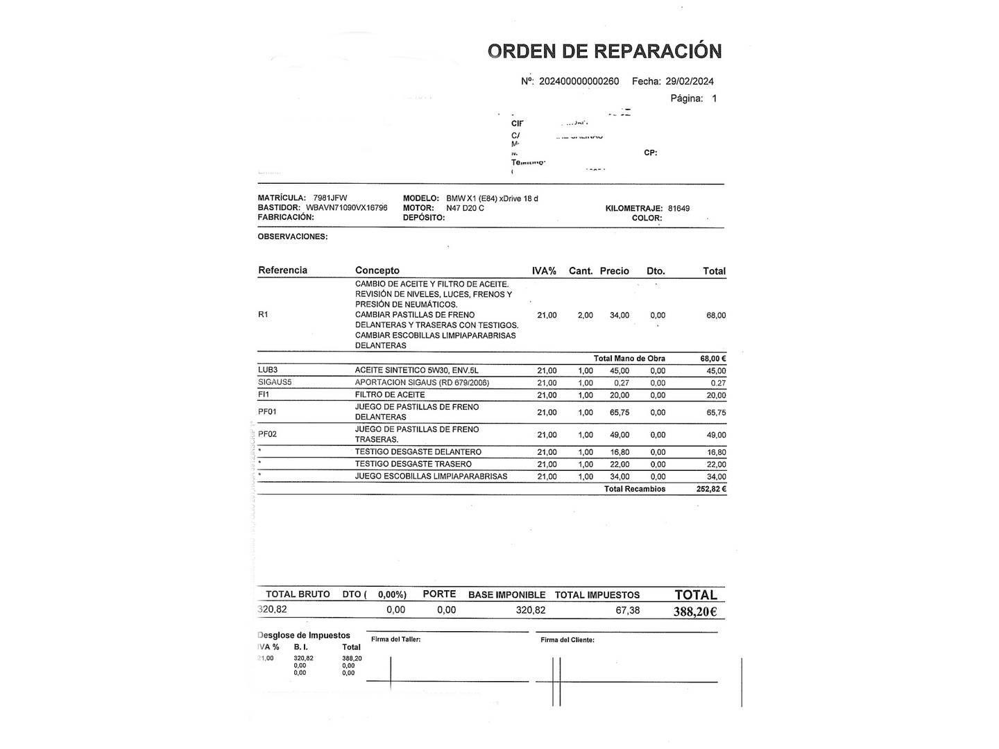 Foto BMW X1 BMW X1 sDrive18d (143 CV)