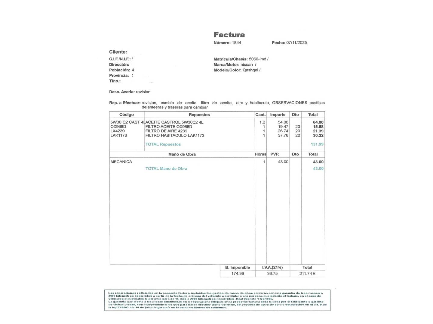 Foto Nissan QASHQAI Nissan Qashqai DIG-T 140 N-Style (140 CV)