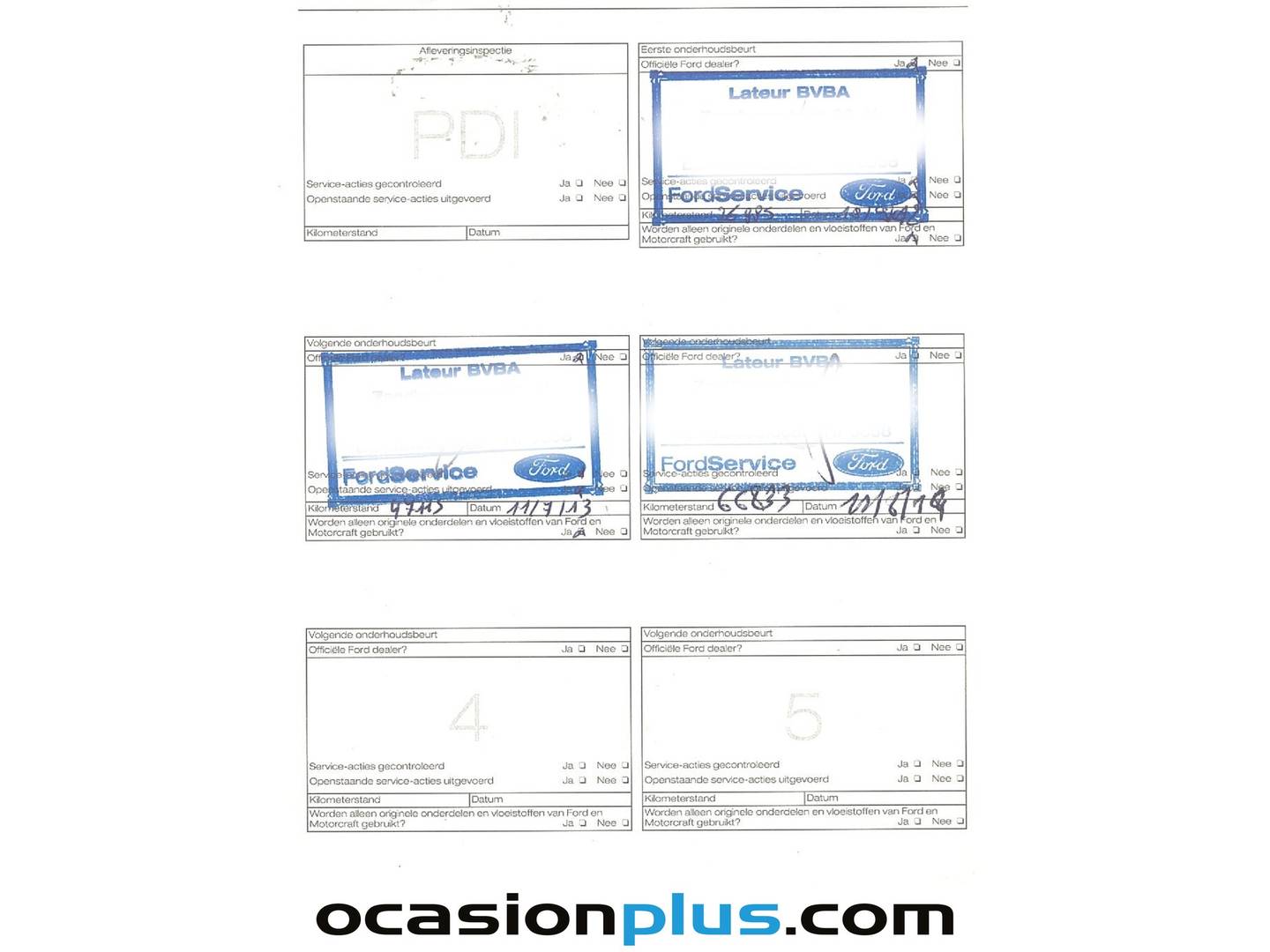 Foto del mantenimiento del Ford Fiesta Ford Fiesta 1.6 TDCI DPF Econetic (95 CV)