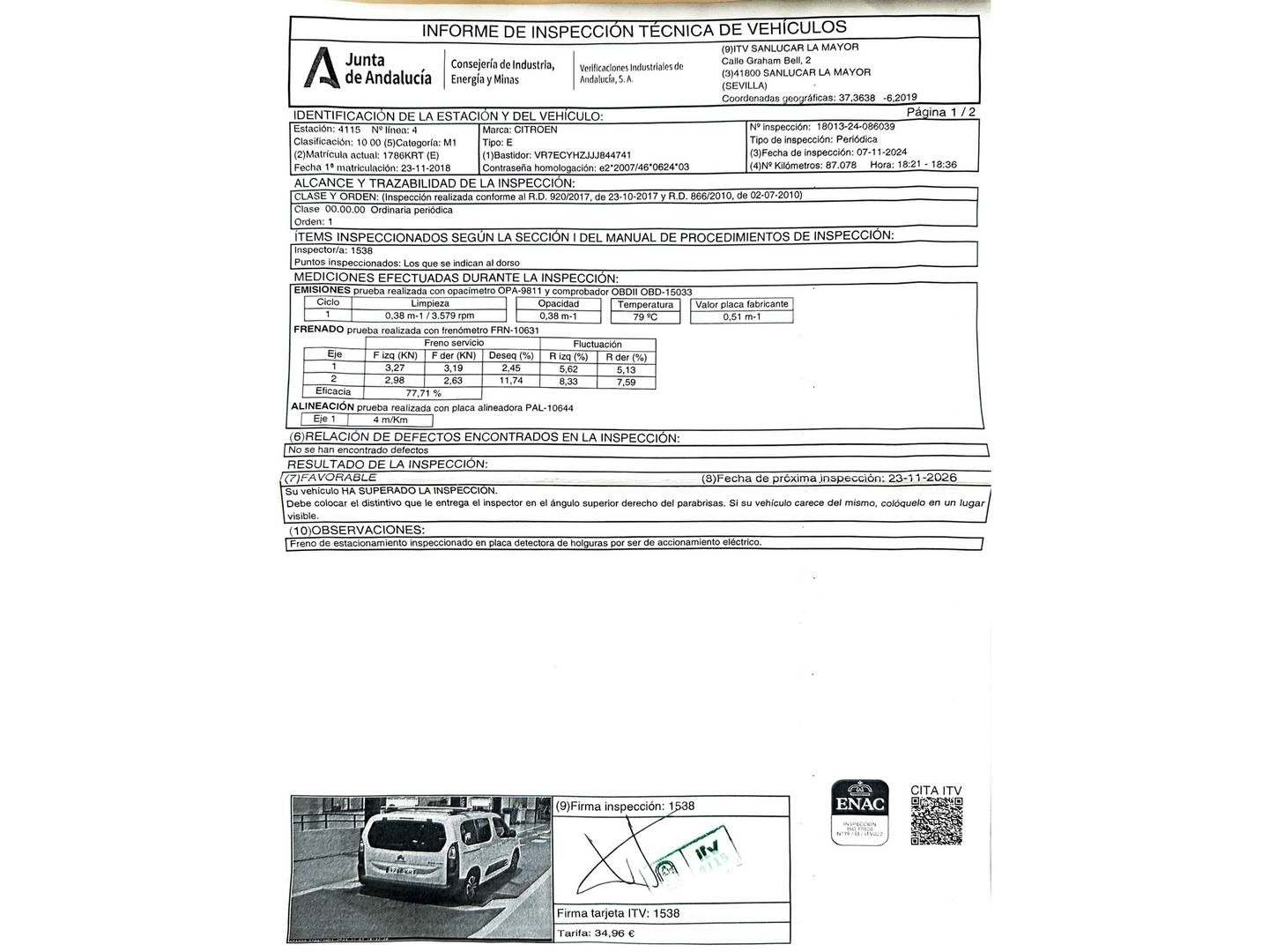 Citroën Berlingo Citroën Berlingo BlueHDi 130 S&S Talla M Shine (130 CV) 7 Plazas de segunda mano