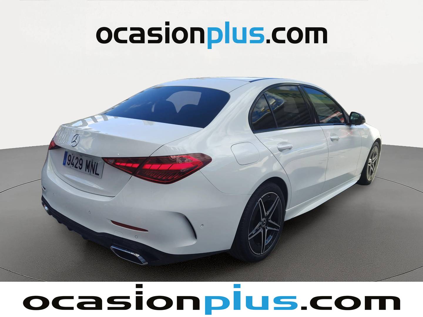 Foto trasera Mercedes Clase C Mercedes Clase C 200 (204 CV) Pack AMG derecha