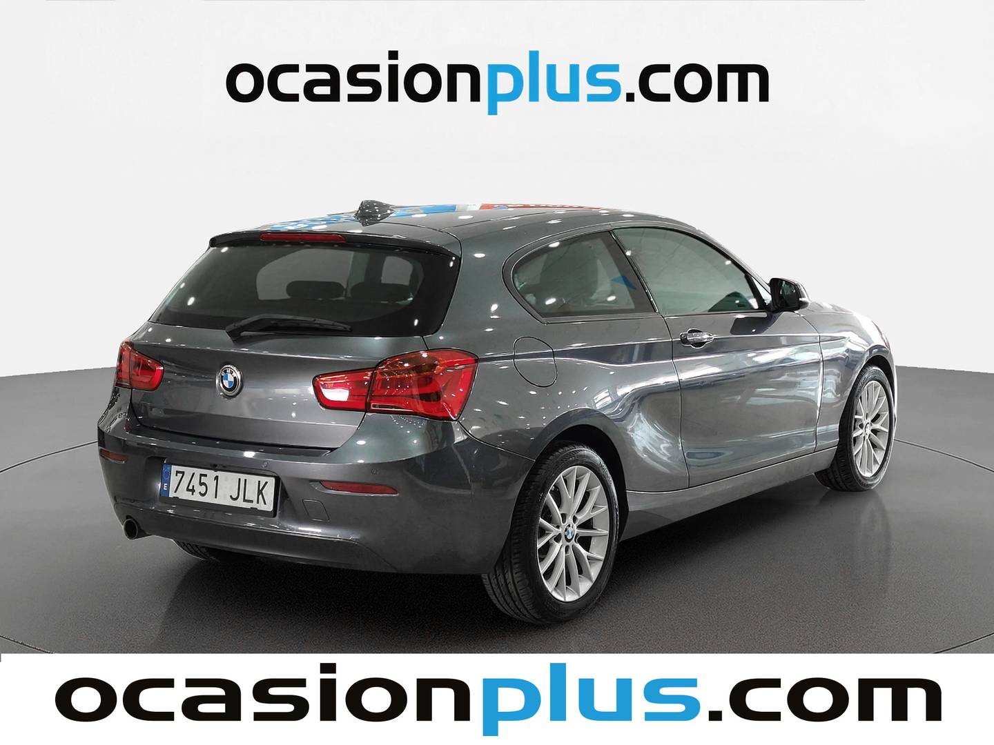 Foto trasera BMW Serie 1 BMW Serie 1 116d (116 CV) derecha