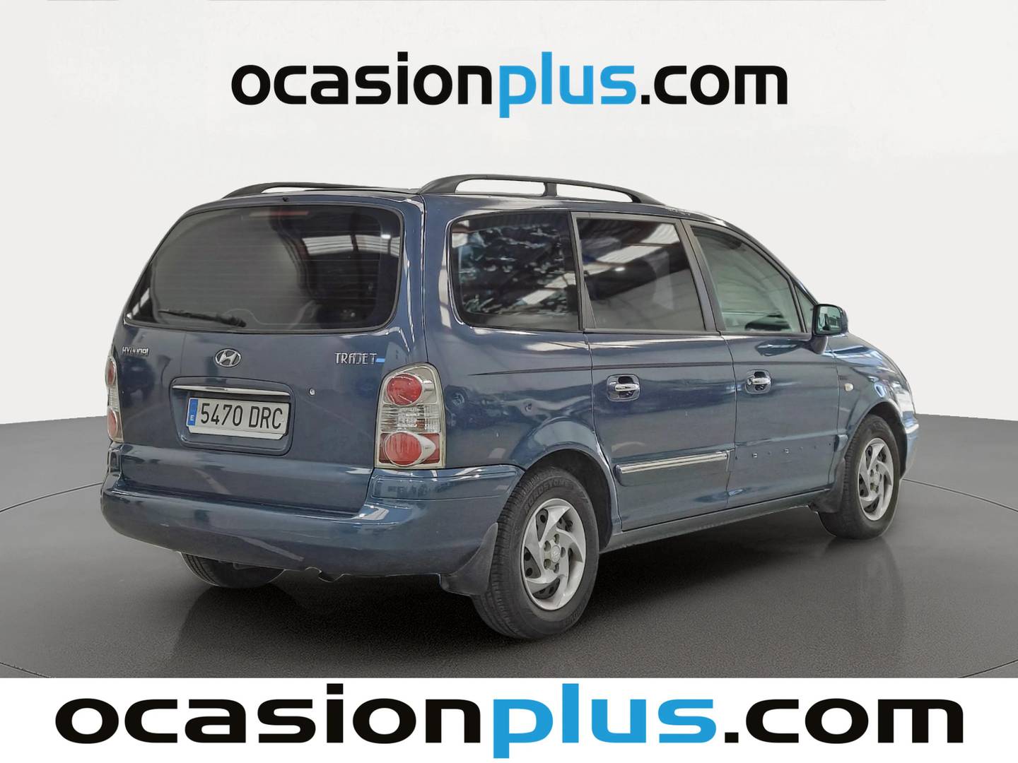 Foto trasera Hyundai Trajet Hyundai Trajet 2.0 16v CVVT GLS 7 Plazas 104 kW (141 CV) derecha