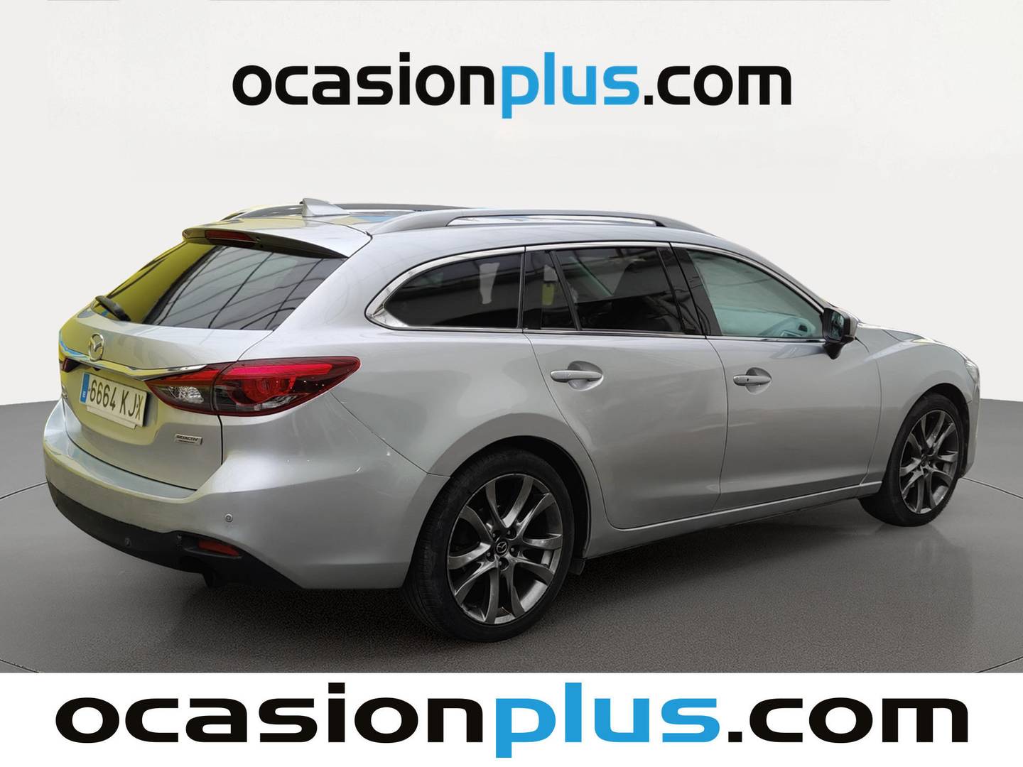 Foto trasera Mazda Mazda6 Mazda Mazda 6 2.2 DE WAGON Luxury AT (150 CV) derecha