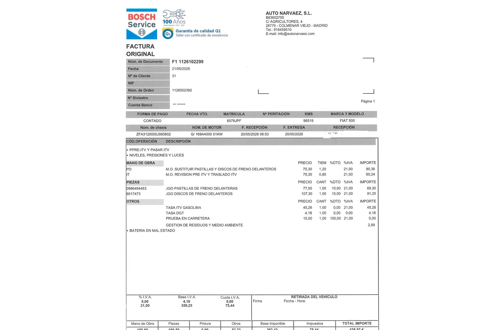 Fiat 500 1.2 Lounge - foto 17