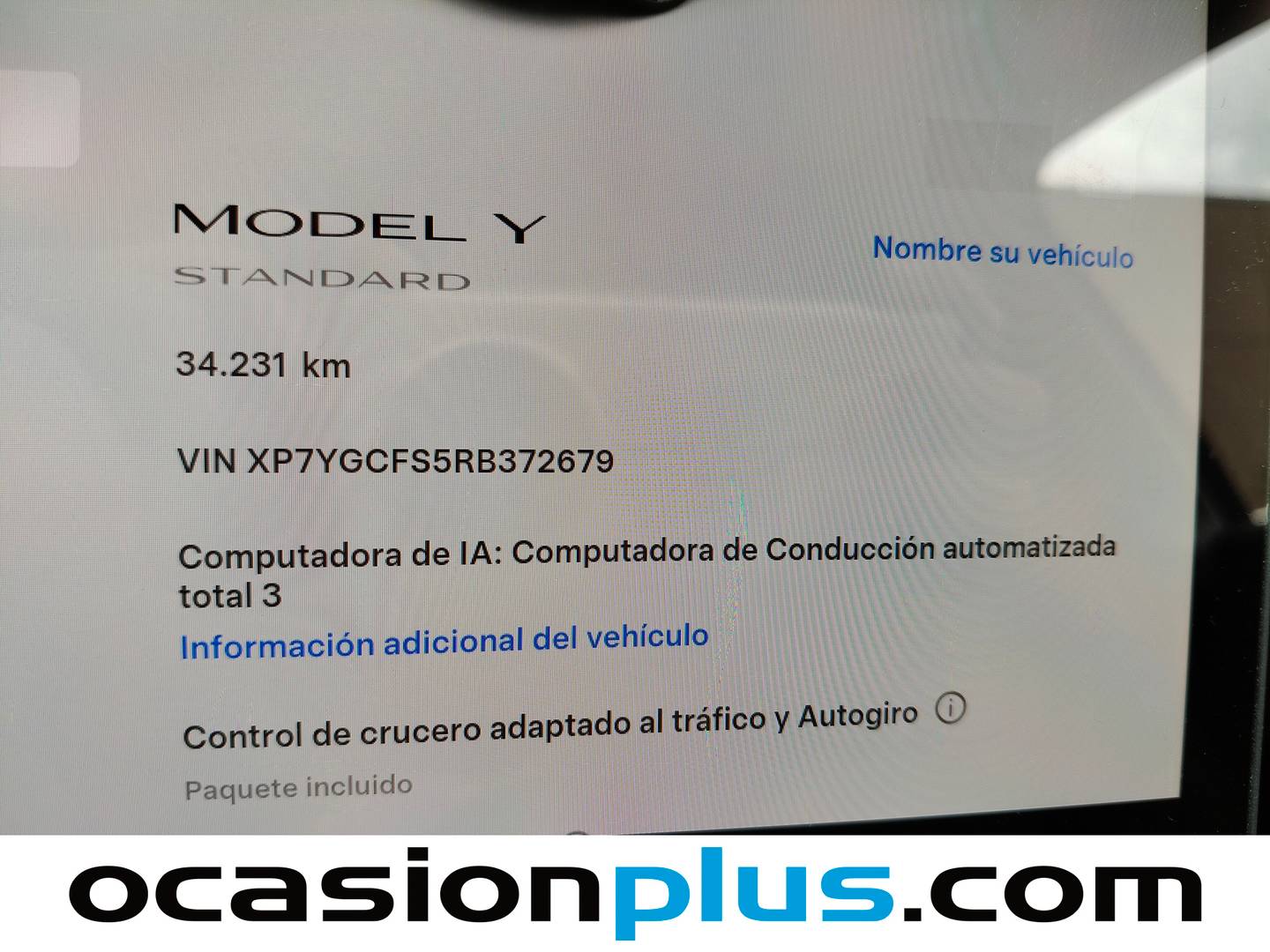 Tesla Model Y Tesla Model Y Tracción Trasera RWD (256 CV) seminuevo