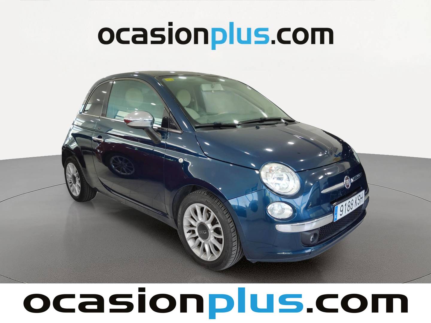 Foto delantera Fiat 500 Fiat 500 0.9 Turbo TwinAir Lounge (85 CV) derecha