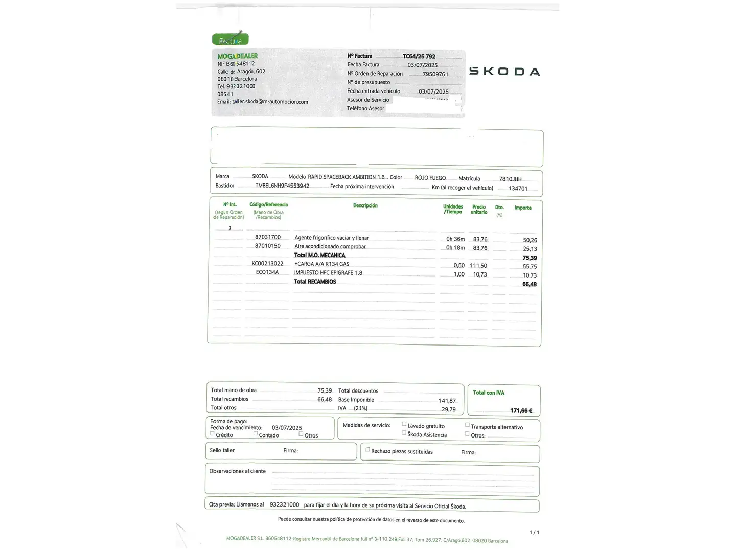 Foto Skoda Spaceback Skoda Spaceback 1.6 TDI Ambition Spaceback (105 CV)